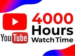 4000 YouTube WATCH TIME JOST ONLY 150$