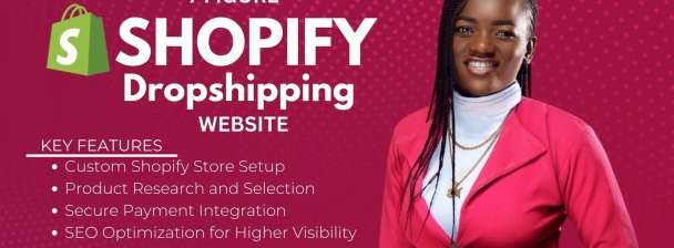 Create and design a profitable Shopify dropshipping store or shopify website