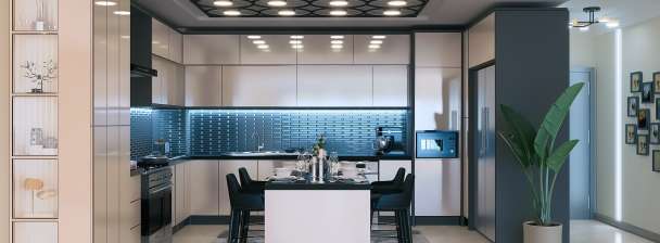 I will provide realistic renders of your modern kitchen design