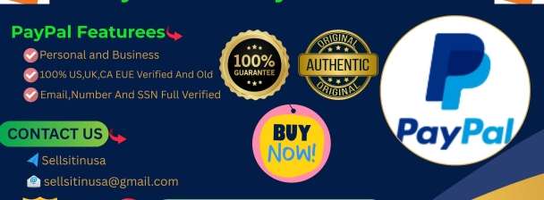Where You Easily Buy Verified PayPal Accounts  - With Old And Active