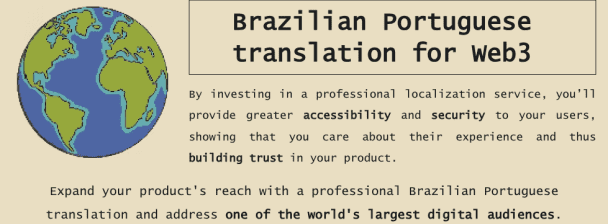 I will translate your project from English into Brazilian Portuguese