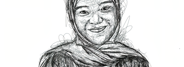 🎨 I will draw a unique and expressive scribble portrait from your photo