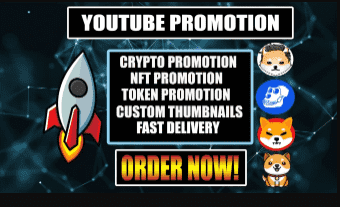 promote your crypto, nft project on my youtube channel