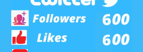 600 Twitter Followers + 600 Twitter Likes + 600 Twitter Retweets