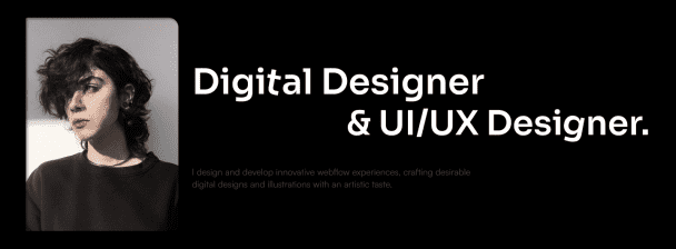 UI/UX & Digital Designer and passionate about my new field of work