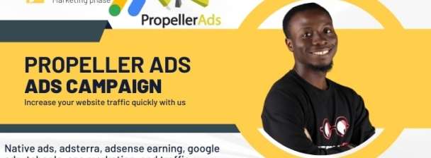 I will make propeller ads, native ads, taboola ads,and ads campaign