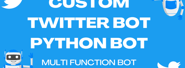 I will create custom twitter bot for you using python, game bot, twitter automation bot