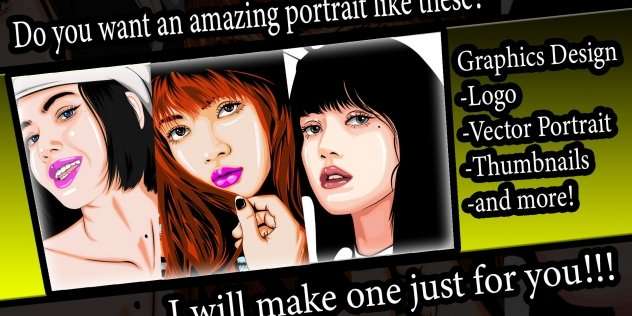 I will design awesome vector art for you